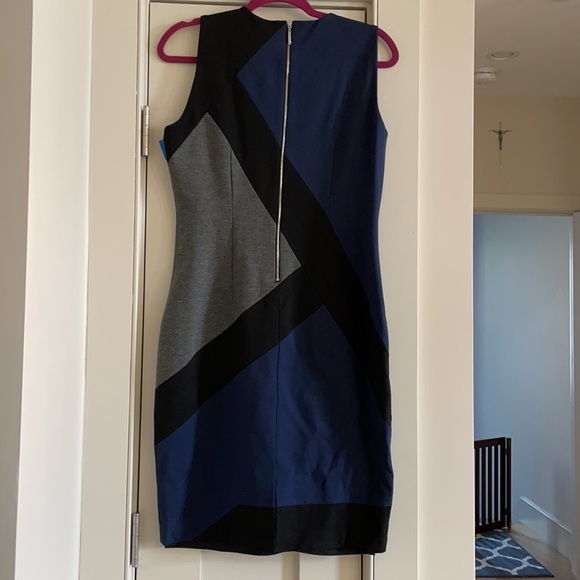 NWT White House Black Markwt color block dress size 8 - Picture 3 of 7